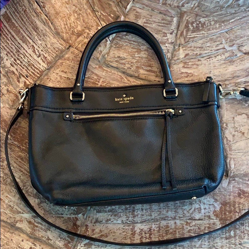Kate Spade Black Leather Bag